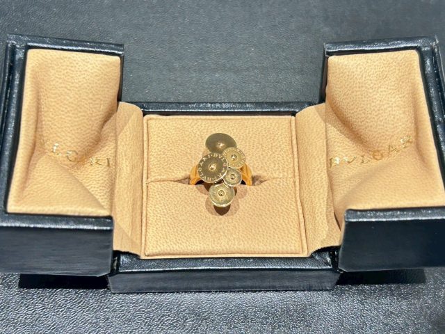 BVLGARI ブルガリ チクラディ 750 ゴールド リング ジュエリー