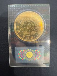 静岡県富士市今泉で【金貨買取 静岡/富士市】天皇陛下御即位記念 10万円金貨の高価買取なら買取おりづる富士店へ