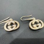 GUCCI　グッチ　インターロッキングG　アクセサリー　スイングピアス　シルバーアクセサリー