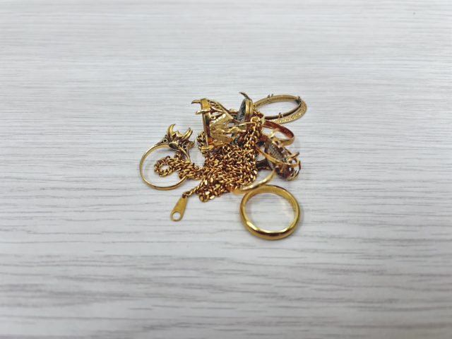 貴金属 K18 ネックレス リング アクセサリー ゴールド