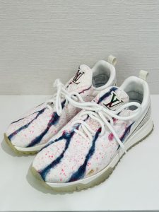 LOUIS VUITTON ルイ・ヴィトン ファストレーン ライン 8 LVロゴ タイダイ ローズ ヴァージルアブロー マルチカラー