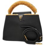 ルイヴィトン　Louis Vuitton　カプシーヌBB　ハンドバッグ　ブラックレザー　M54879