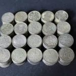 100円銀貨　銀貨　古銭　お金　