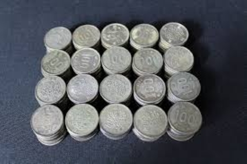 100円銀貨　銀貨　古銭　お金　
