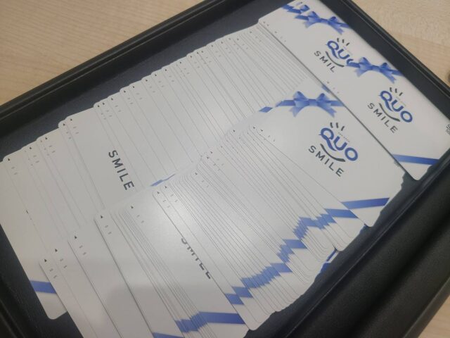QUOカード500円 100枚