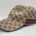 GUCCI　GGキャンバス　シェリーライン　キャップ