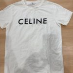 セリーヌ　Celine　ブランド服　ロゴTシャツ　