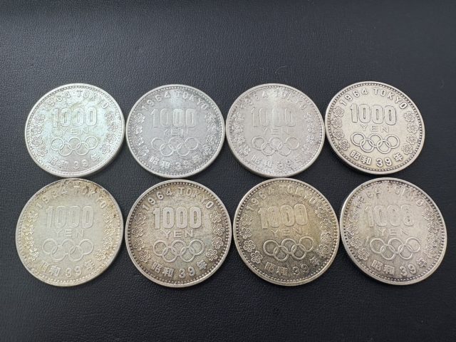 1000円銀貨 古銭 オリンピック 記念硬貨