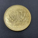 金 K24 天皇陛下御在位60年 10万円金貨 
