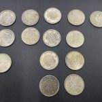 １００円銀貨 記念硬貨 稲穂、東京オリンピック、鳳凰 14枚セット