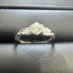 ダイヤ　プラチナ　リング　ダイヤモンド　ダイヤ付きリング　