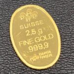 スイス　インゴット　2.5g