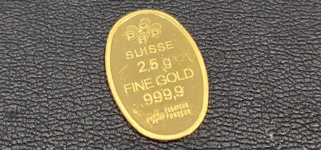 スイス インゴット 2.5g