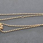金　ネックレス　アクセサリー　金ネックレス　ダイヤ　ダイヤモンド