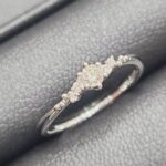 Pt950 ダイヤモンドリング 0.11ct 2.0g