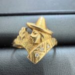 金のリング 金の指輪 金 貴金属 アクセサリー ダイヤ ダイヤモンド