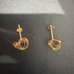 金　貴金属　K18　ピアス　アクセサリー　