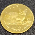 マン島キャット金貨　1/5オンス