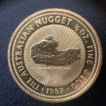 金 K24 オーストラリア ナゲット金貨 1/2oz FINE GOLD