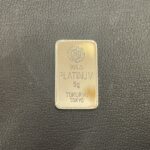 PLATINUM 999.5 プラチナ インゴット 5g 徳力 トクリキ