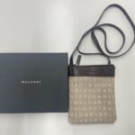 BVLGARI ブルガリ ロゴマニア ミニショルダーバッグ 付属あり