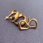 貴金属 K18 ピアス 1g