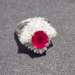 Pt900 リング/指輪 ルビー アクセサリー
