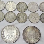 記念硬貨　100円銀貨　100円銀貨　東京オリンピック硬貨
