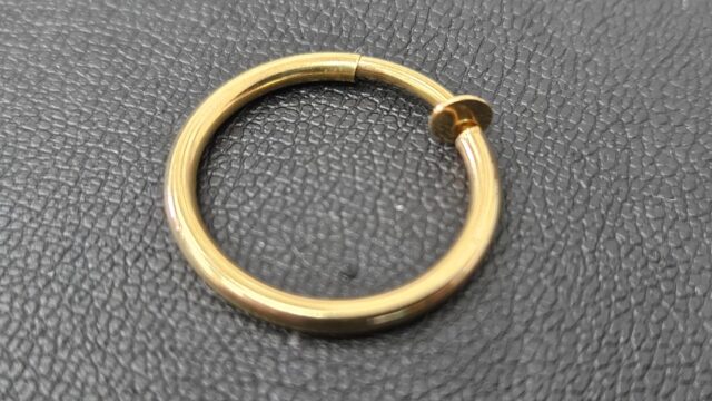 金 750 18金 ピアス
