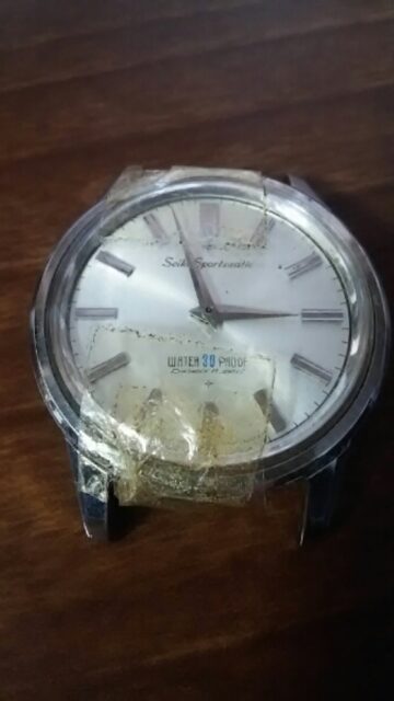 SEIKO ケースのみ ジャンク品 破損 時計