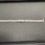 プラチナ 貴金属 Pt850 ダイヤ ブレスレット