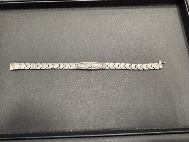 プラチナ 貴金属 Pt850 ダイヤ ブレスレット