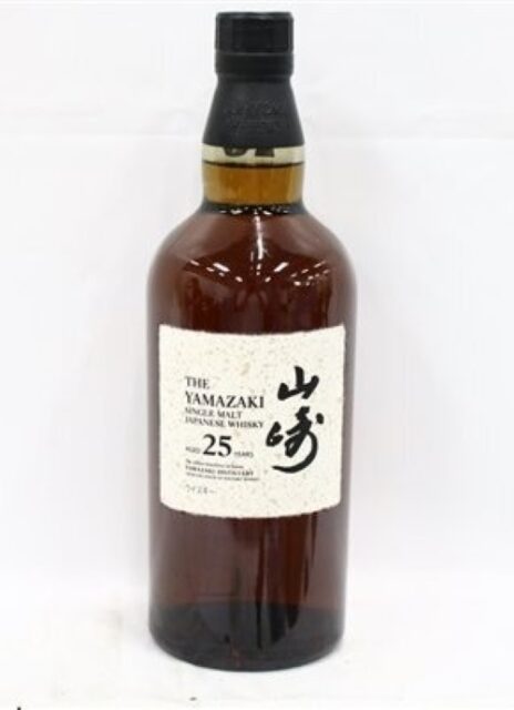 サントリーシングルモルトウイスキー 山崎25年 700ml瓶 お酒