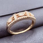 K18 リング MD0.4ct