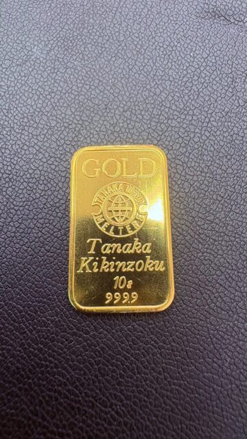 純金 24K インゴット 10g