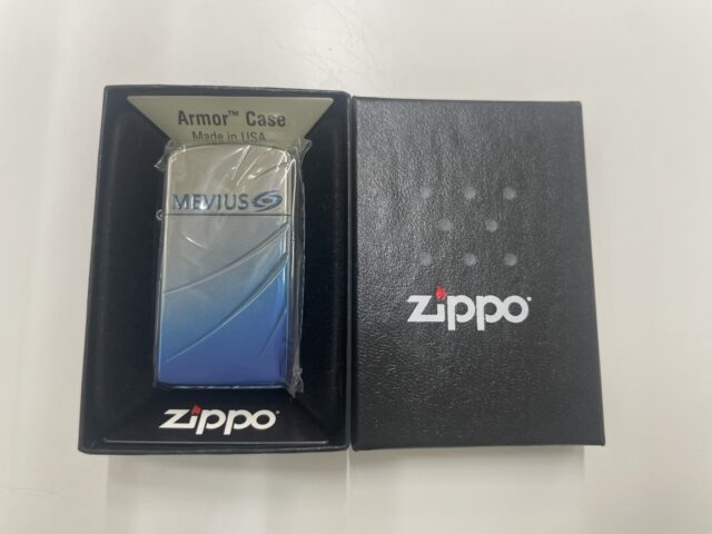 Zippo MEVIUS メビウス オイルライター JT非売品 未使用