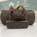 LV モノグラム パピヨン30 ポーチ付き ハンドバッグ M51385