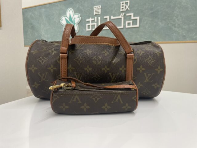 LV モノグラム パピヨン30 ポーチ付き ハンドバッグ M51385