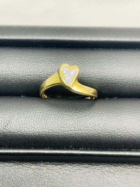 K18/Pt900 コンビリング 2.3g 指輪 アクセサリー 貴金属