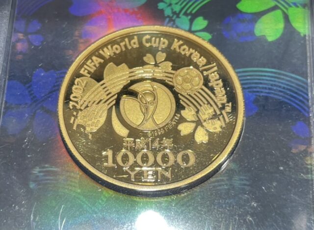 2002 FIFA WORLD CUP 記念1万円金貨 記念硬貨