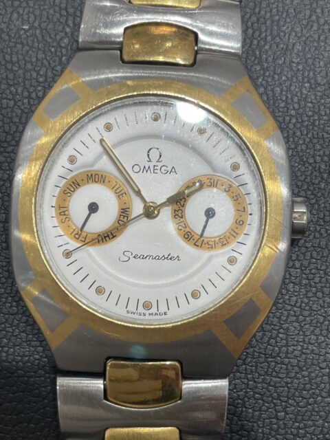 OMEGA オメガ シーマスター ポラリス クオーツ 時計 不動品