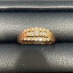 金 K18 リング 4.8g md0.21ct 指輪 アクセサリー