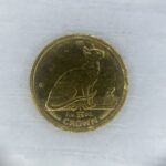 金 K24 CROWNクラウン金貨 Au 1/25oz 1.2g