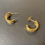 貴金属 K18 ピアス アクセサリー
