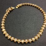 貴金属 K18 テニスブレスレット ダイヤモンド アクセサリー