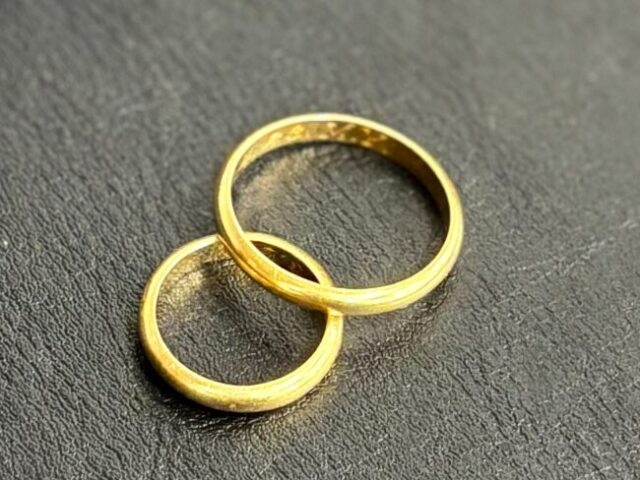 貴金属 K18 リング アクセサリー