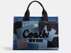 コーチのパッチワークのバッグ