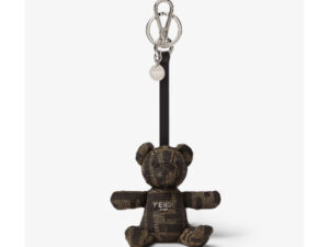 フェンディのFF ジャカード キーホルダー