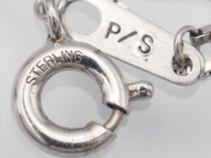 プラチナシルバー刻印