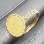 K24/K18 金貨付きゴールドリング 2.9g